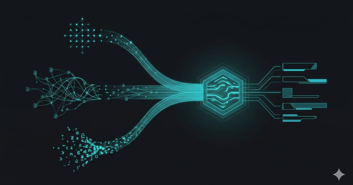 Diagrama mostrando flujo de datos desde API deportiva hacia sistema de gráficas broadcast