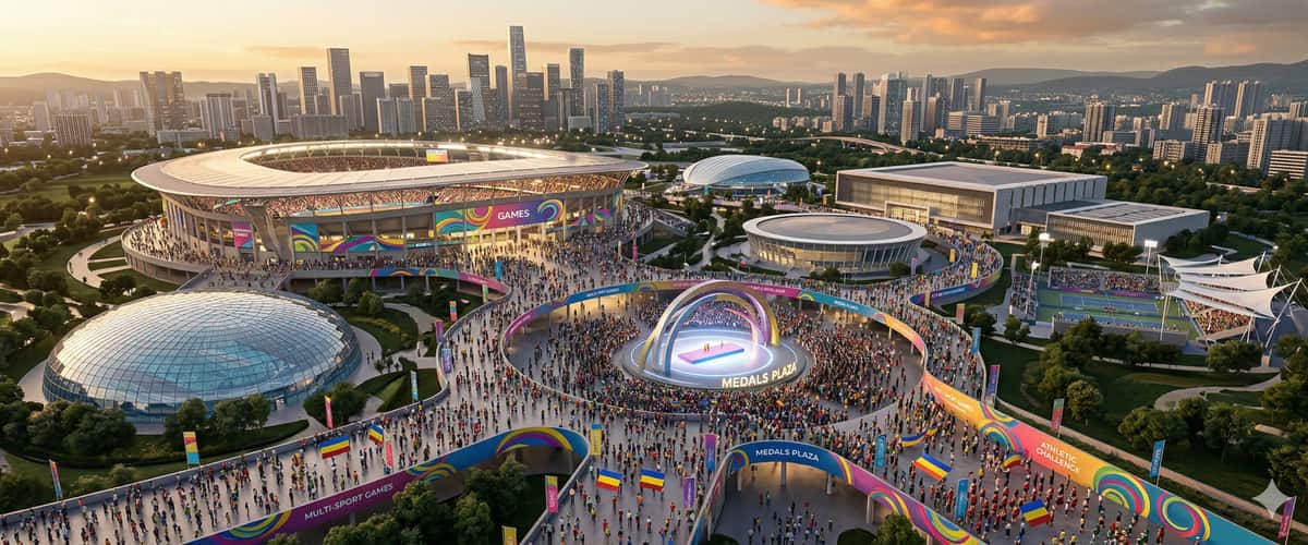 Gráficas broadcast para juegos multideportivos